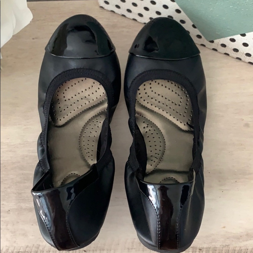 Black Deluxe Comfort Ballet Shoes